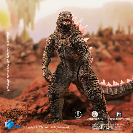 Hiya Toys Godzilla x Kong: The New Empire - Godzilla Evolved Version 7 inch Action Figure Hiya Toys Godzilla x Kong: The New Empire - Godzilla Evolved Version 7 inch Action Figure