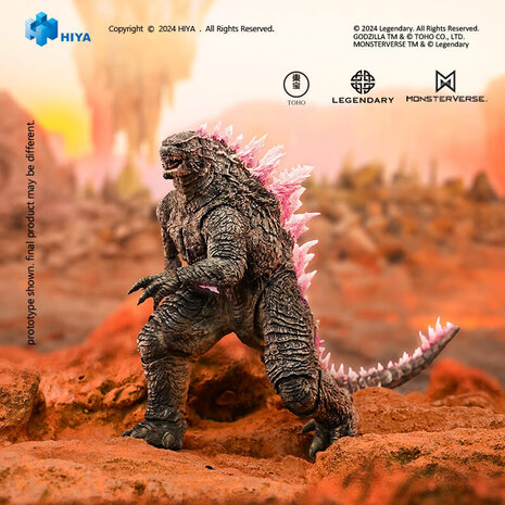 Hiya Toys Godzilla x Kong: The New Empire - Godzilla Evolved Version 7 inch Action Figure Hiya Toys Godzilla x Kong: The New Empire - Godzilla Evolved Version 7 inch Action Figure