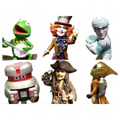 DIAMOND SELECT TOYS Blind Box: Disney Universe D-Formz PVC Figures (Price per Piece) DIAMOND SELECT TOYS Blind Box: Disney Universe D-Formz PVC Figures (Price per Piece)