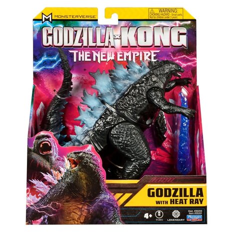 Godzilla x Kong: The New Empire - Godzilla with Heat Ray 6 inch Action Figure Godzilla x Kong: The New Empire - Godzilla with Heat Ray 6 inch Action Figure