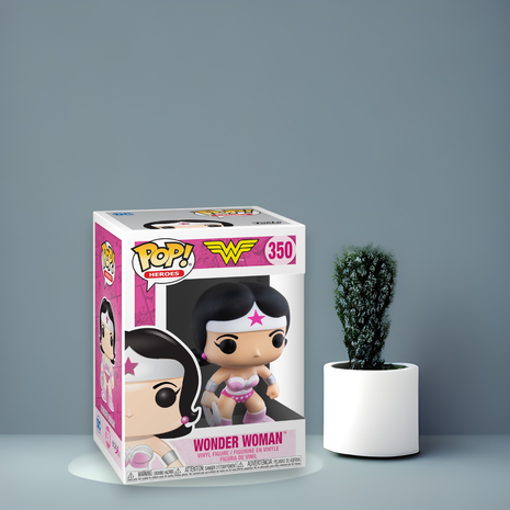Funko Pop! DC Comics : Sensibilisation au Cancer du Sein - Wonder Woman Funko Pop! DC Comics : Sensibilisation au Cancer du Sein - Wonder Woman