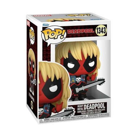 Funko Pop! Marvel: Deadpool - Metal Band Deadpool Funko Pop! Marvel: Deadpool - Metal Band Deadpool