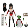 NECA Elvira: Very Scary Xmas Elvira 8 inch Clothed Action Figure NECA Elvira: Very Scary Xmas Elvira 8 inch Clothed Action Figure