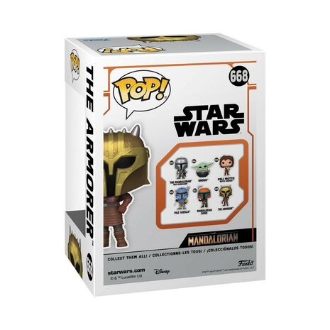 Funko Pop! Star Wars: The Mandalorian - The Amorer Funko Pop! Star Wars: The Mandalorian - The Amorer