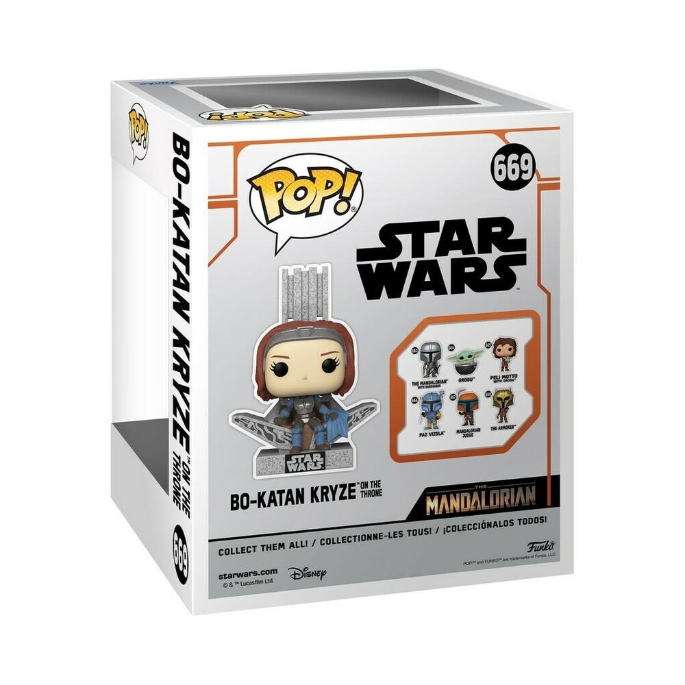 Funko Pop! Deluxe: The Mandalorian - Bo-Katan on Throne