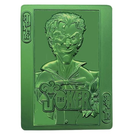 DC Comics: The Joker Playing Card Limited Edition Ingot DC Comics: The Joker Playing Card Limited Edition Ingot