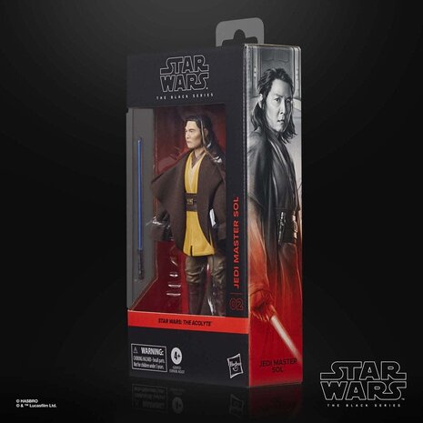 Hasbro Star Wars: The Acolyte - Jedi Master Sol - Black Series Action Figure Hasbro Star Wars: The Acolyte - Jedi Master Sol - Black Series Action Figure