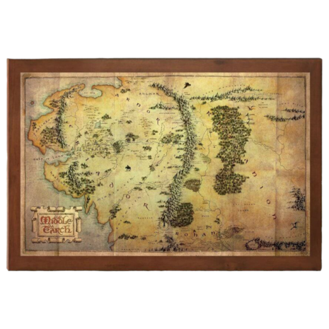 The Noble Collection The Hobbit: The Map of Middle-Earth The Noble Collection The Hobbit: The Map of Middle-Earth