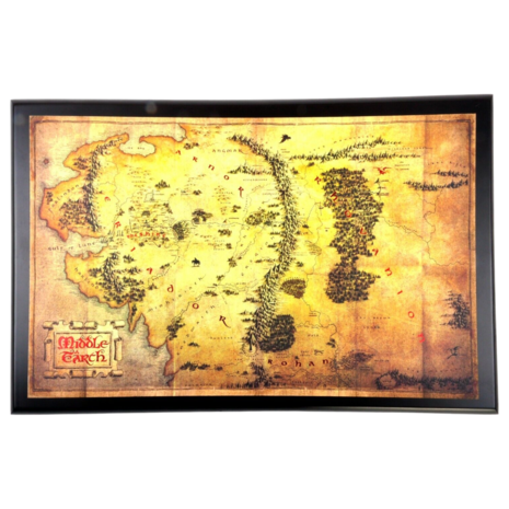 The Noble Collection The Hobbit: The Map of Middle-Earth The Noble Collection The Hobbit: The Map of Middle-Earth