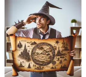 The Noble Collection The Hobbit: The Map of Middle-Earth The Noble Collection The Hobbit: The Map of Middle-Earth