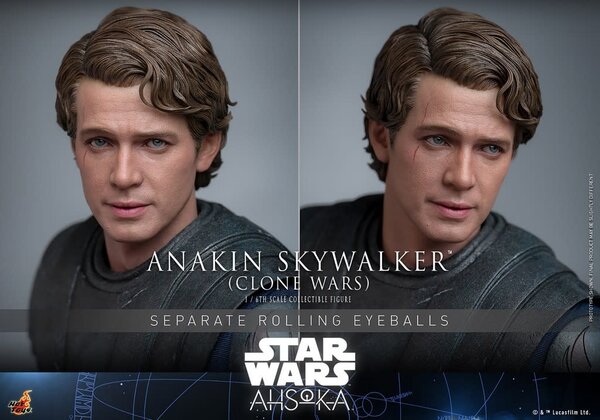 Star Wars: Clone Wars - Anakin Skywalker 1:6 Scale Figure Star Wars: Clone Wars - Anakin Skywalker 1:6 Scale Figure