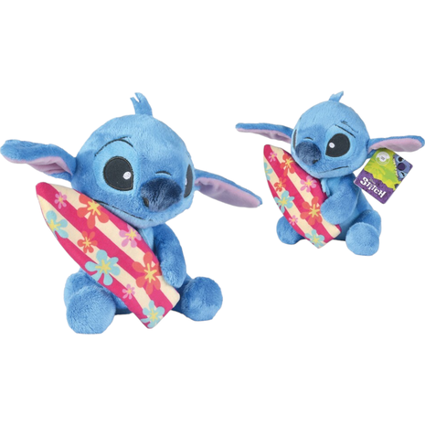 Simba Toys Disney: Lilo and Stitch - Stitch with Surfboard 25 cm Plush Simba Toys Disney: Lilo and Stitch - Stitch with Surfboard 25 cm Plush