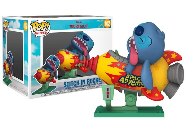 Funko Pop! Rides Super Deluxe: Lilo & Stitch - Stitch in Rocket Funko Pop! Rides Super Deluxe: Lilo & Stitch - Stitch in Rocket