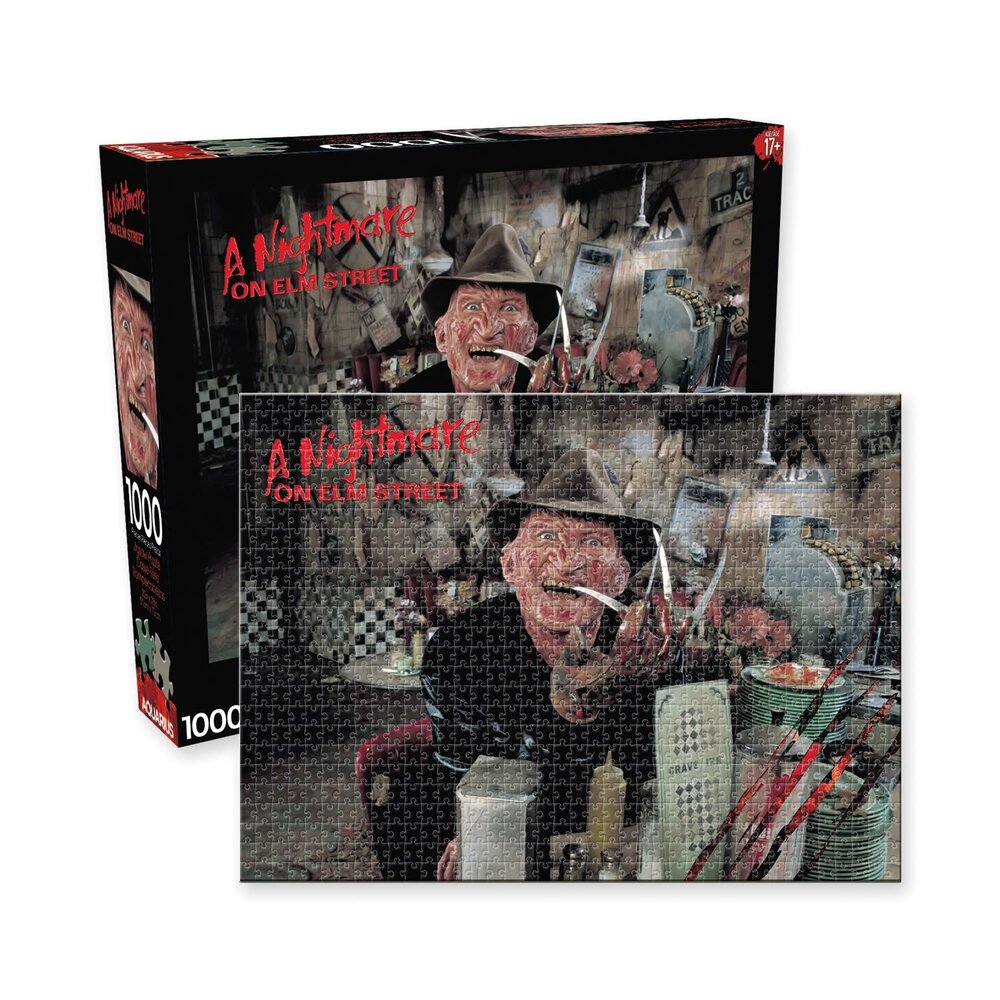 NMR Brands A Nightmare on Elm Street: 1000 Piece Jigsaw Puzzle NMR Brands A Nightmare on Elm Street: 1000 Piece Jigsaw Puzzle