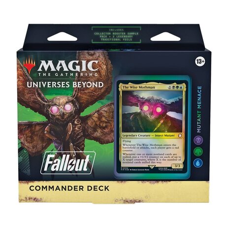 wizards of the coast Magic the Gathering: Universes Beyond - Fallout - Commander Deck wizards of the coast Magic the Gathering: Universes Beyond - Fallout - Commander Deck