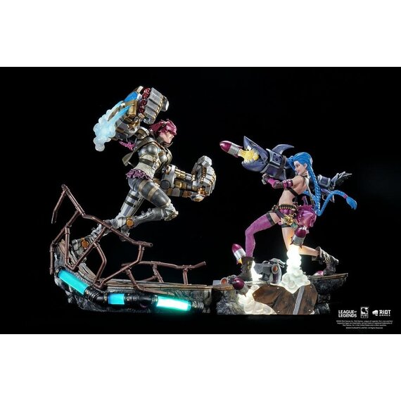 League of Legends: Jinx & Vi 1:6 Scale Statue Set