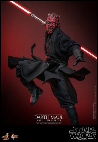 Star Wars: The Phantom Menace 25th Anniversary - Darth Maul with Sith Speeder 1:6 Scale Figure Set Star Wars: The Phantom Menace 25th Anniversary - Darth Maul with Sith Speeder 1:6 Scale Figure Set