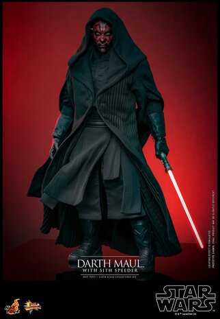Star Wars: The Phantom Menace 25th Anniversary - Darth Maul with Sith Speeder 1:6 Scale Figure Set Star Wars: The Phantom Menace 25th Anniversary - Darth Maul with Sith Speeder 1:6 Scale Figure Set