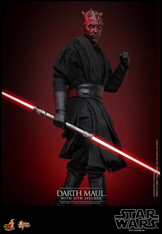 Star Wars: The Phantom Menace 25th Anniversary - Darth Maul with Sith Speeder 1:6 Scale Figure Set Star Wars: The Phantom Menace 25th Anniversary - Darth Maul with Sith Speeder 1:6 Scale Figure Set