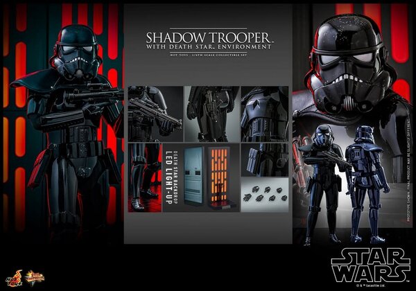 Star Wars: Shadow Trooper with Death Star Environment 1:6 Scale Figure Star Wars: Shadow Trooper with Death Star Environment 1:6 Scale Figure
