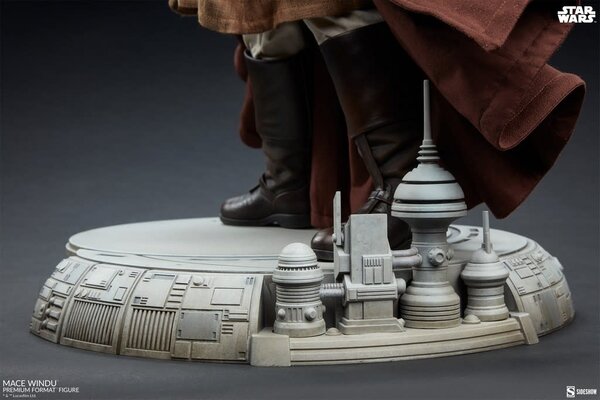 Sideshow Toys Star Wars: Revenge of the Sith - Mace Windu Premium 1:4 Scale Statue Sideshow Toys Star Wars: Revenge of the Sith - Mace Windu Premium 1:4 Scale Statue
