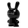 Kidrobot Andy Warhol: Fright Wig Self-Portrait Monochrome Edition 8 inch Dunny Kidrobot Andy Warhol: Fright Wig Self-Portrait Monochrome Edition 8 inch Dunny