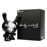Kidrobot Andy Warhol: Fright Wig Self-Portrait Monochrome Edition 8 inch Dunny Kidrobot Andy Warhol: Fright Wig Self-Portrait Monochrome Edition 8 inch Dunny