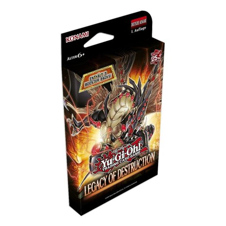 Konami Yu-Gi-Oh!: Legacy of Destruction Tuckbox Case - GERMAN VERSION Konami Yu-Gi-Oh!: Legacy of Destruction Tuckbox Case - GERMAN VERSION