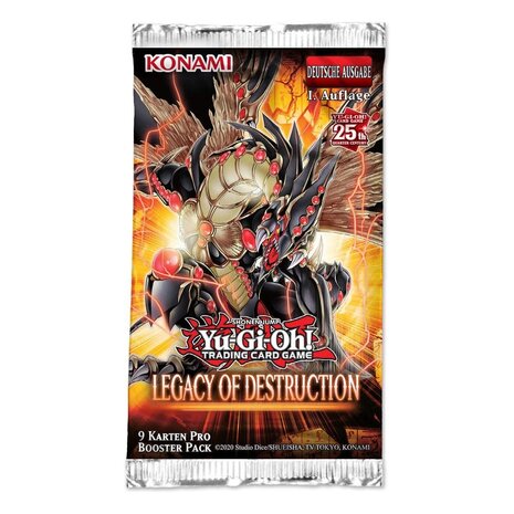 Konami Yu-Gi-Oh!: Legacy of Destruction Tuckbox Case - GERMAN VERSION Konami Yu-Gi-Oh!: Legacy of Destruction Tuckbox Case - GERMAN VERSION