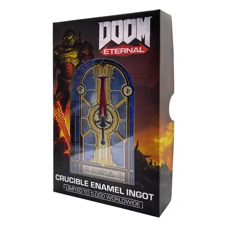 DOOM: Limited Edition Crucible Sword Stained Glass Window Ingot DOOM: Limited Edition Crucible Sword Stained Glass Window Ingot