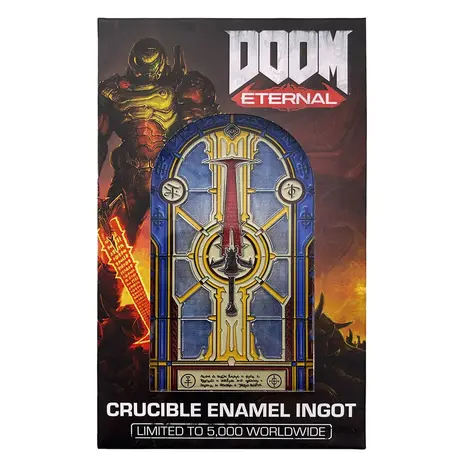 DOOM: Limited Edition Crucible Sword Stained Glass Window Ingot DOOM: Limited Edition Crucible Sword Stained Glass Window Ingot
