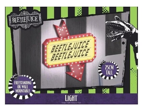 Paladone Beetlejuice Wal Light Paladone Beetlejuice Wal Light