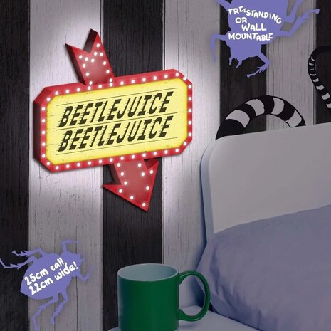 Paladone Beetlejuice Wal Light Paladone Beetlejuice Wal Light