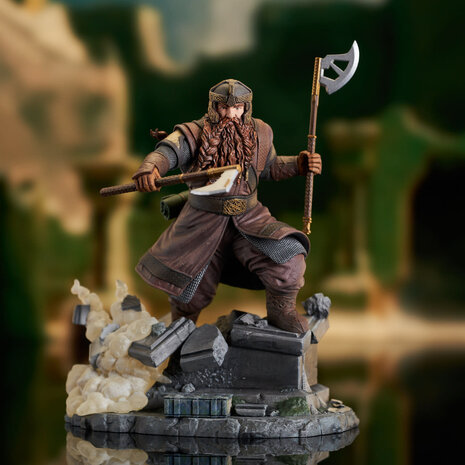 Diamond Direct Lord of the Rings Deluxe Gallery PVC Statue Gimli 20 cm Diamond Direct Lord of the Rings Deluxe Gallery PVC Statue Gimli 20 cm