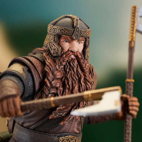 Diamond Direct Lord of the Rings Deluxe Gallery PVC Statue Gimli 20 cm Diamond Direct Lord of the Rings Deluxe Gallery PVC Statue Gimli 20 cm
