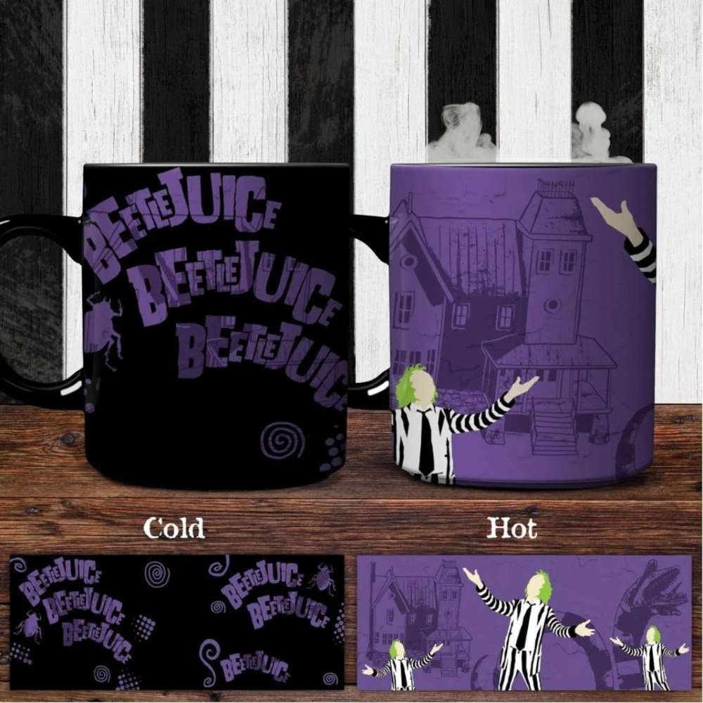 Paladone Beetlejuice - Heat Change Mug 300ml Paladone Beetlejuice - Heat Change Mug 300ml