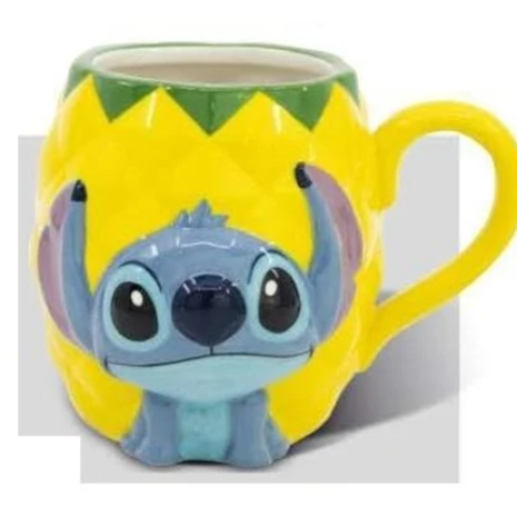 Monogram STITCH - Lilo and Stitch Pineapple - Mug 3D - 414 ml Monogram STITCH - Lilo and Stitch Pineapple - Mug 3D - 414 ml