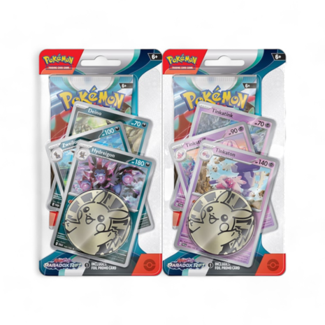 The Pokemon Company Pokémon TCG Scarlet & Violet: Paradox Rift Premium Checklane Blister *English Version* The Pokemon Company Pokémon TCG Scarlet & Violet: Paradox Rift Premium Checklane Blister *English Version*