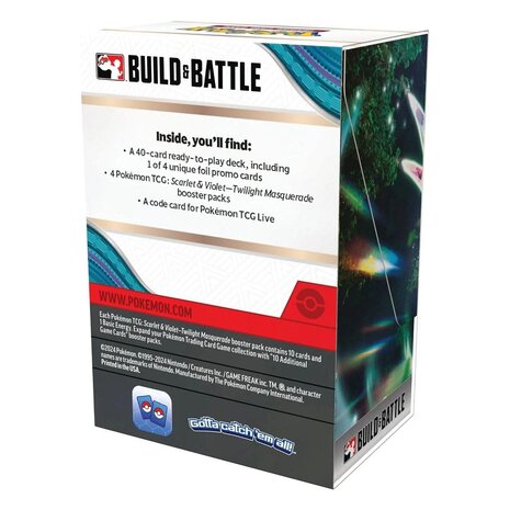 The Pokemon Company Pokémon Scarlet & Violet 06 Build and Battle Box Display *English Version* The Pokemon Company Pokémon Scarlet & Violet 06 Build and Battle Box Display *English Version*