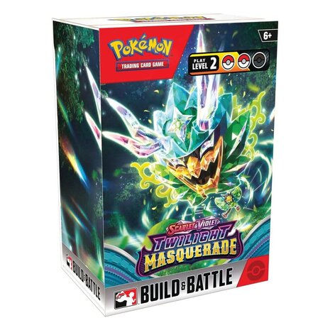 The Pokemon Company Pokémon Scarlet & Violet 06 Build and Battle Box Display *English Version* The Pokemon Company Pokémon Scarlet & Violet 06 Build and Battle Box Display *English Version*