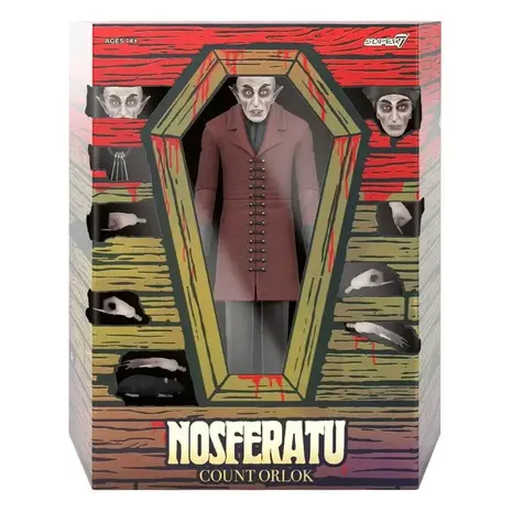 Super7 Nosferatu Ultimates Action Figure Count Orlok Wave 2 18 cm Super7 Nosferatu Ultimates Action Figure Count Orlok Wave 2 18 cm