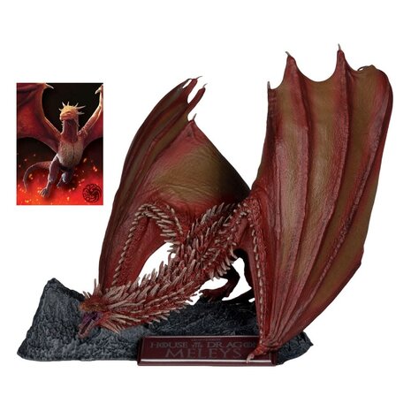 Mcfarlane Toys House of the Dragon PVC Statue Meleys 23 cm Mcfarlane Toys House of the Dragon PVC Statue Meleys 23 cm