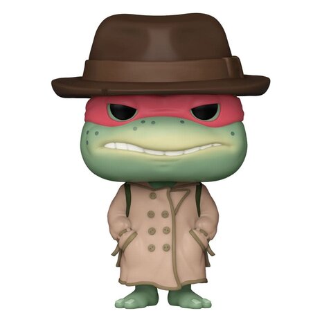 Funko Teenage Mutant Ninja Turtles Pop! Movies Vinyl Figure Raphael w/Coat & Hat Funko Teenage Mutant Ninja Turtles Pop! Movies Vinyl Figure Raphael w/Coat & Hat