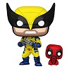Funko Deadpool 3 Pop! & Buddy! Vinyl Figure Wolverine w/ Babypool Funko Deadpool 3 Pop! & Buddy! Vinyl Figure Wolverine w/ Babypool