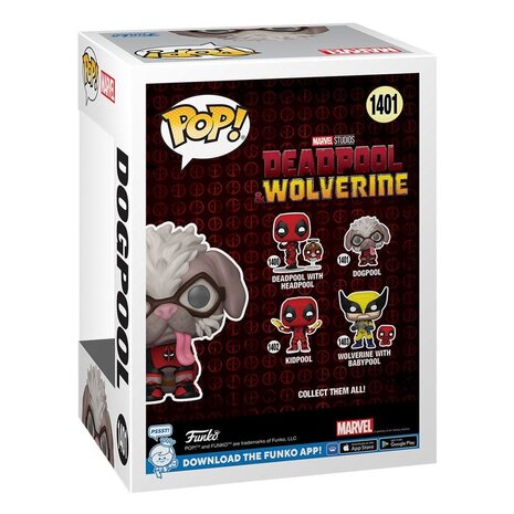 Funko Deadpool 3 Pop! Vinyl Figure Dogpool Funko Deadpool 3 Pop! Vinyl Figure Dogpool