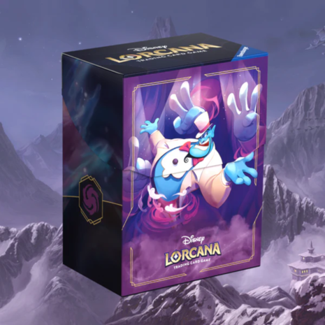 Ravensburger Disney Lorcana TCG Deck Box Genie Ravensburger Disney Lorcana TCG Deck Box Genie