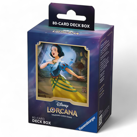 Ravensburger Disney Lorcana TCG Deck Box Snow White Ravensburger Disney Lorcana TCG Deck Box Snow White
