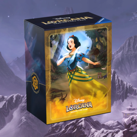 Ravensburger Disney Lorcana TCG Deck Box Snow White Ravensburger Disney Lorcana TCG Deck Box Snow White