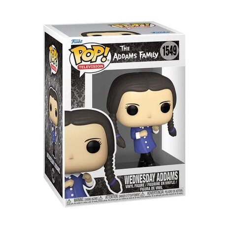 Funko The Addams Family Pop! TV Vinyl Figure Wednesday Funko The Addams Family Pop! TV Vinyl Figure Wednesday