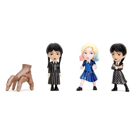 Jada Wednesday Nano Metalfigs Diecast Mini Figures 4-Pack Wave 1 4 cm Jada Wednesday Nano Metalfigs Diecast Mini Figures 4-Pack Wave 1 4 cm